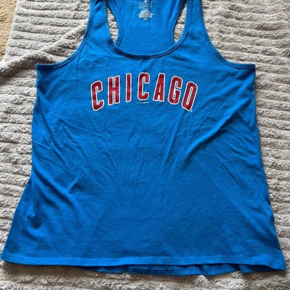 5th & Ocean Tops - Blue Chicago Tank Top